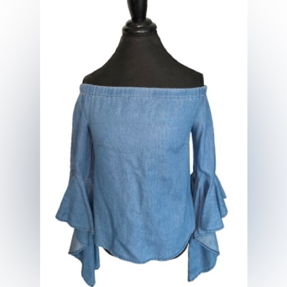 Charlotte Russe Off the Shoulder Shirt